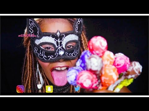 LOLLIPOP ASMR Mouth Sounds/Tootsie Roll