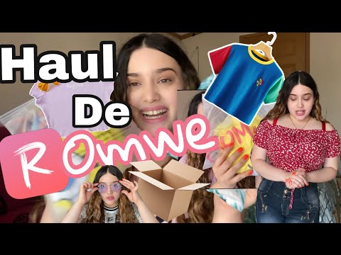 Primera ves comprando en ROMWE | lo que pedí vs lo que recibí | ¿vale la pena comprar en ROMWE? Haul