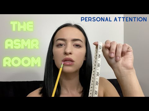 [ASMR] Detailed Face Measuring & Tracing RP