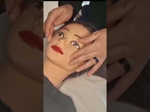 asmr face massage relaxing #relaxing