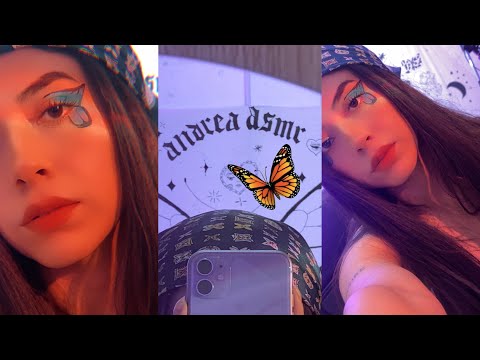 Delineado de mariposa PT2 💘 | Soft Spoken | Andrea ASMR 🦋