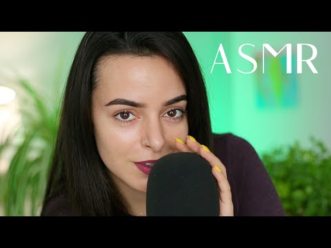 ASMR Whispered Mic Brushing & Talking About Music (Rock, Trance, Techno, Boiler Room)