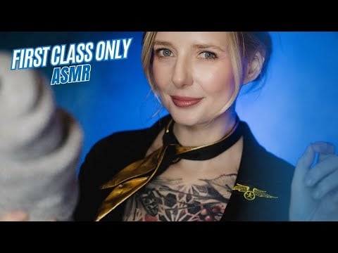 ASMR Your exclusive First class attendant pampers you