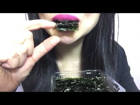 ASMR ROASTED SEAWEED SNACKS SATISFYING CRUNCH (EATING SOUND) NO TALKING | SAS-ASMR