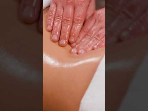 Soft ASMR oil belly massage #asmr