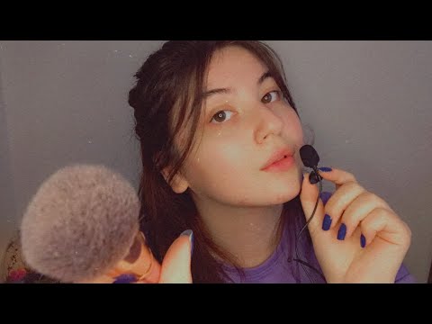 Mouth Sounds |Türkçe Asmr | No talking | Sakızlı Ağız Sesleri | Fırça ile Rahatla