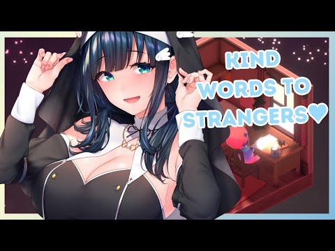 【ASMR Black 3Dio】Kind Words For Strangers lo fi chill beats to write to Whispers, Typing Sounds