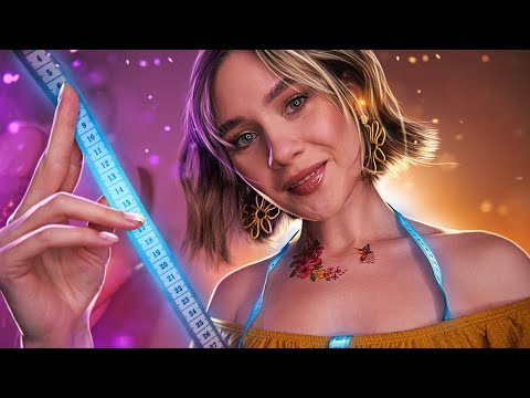 АСМР • ИЗМЕРЮ ТЕБЯ НЕЖНО • Ролевая Игра Сниму Мерки ASMR Measuring