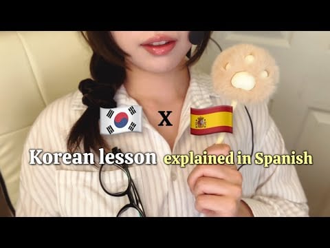 ASMR l Learn Korean in Spanish! 🇰🇷🇪🇸 Easy & Useful 75 Everyday Expressions