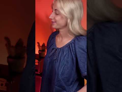ASMR clothes adjusting soft spoken and lint rolling for perfectly styled outfits ✨ |