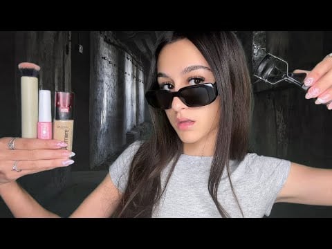 ASMR| Doing YOUR makeup but it’s ILLEGAL 🤫