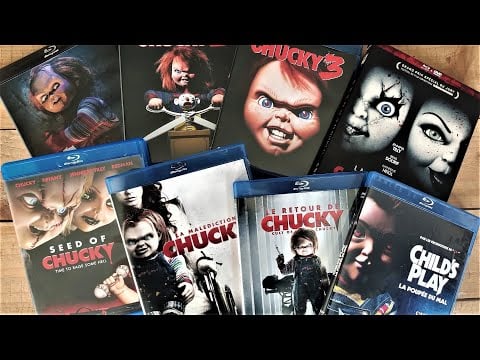 La saga Chucky en Blu-ray - ASMR Français