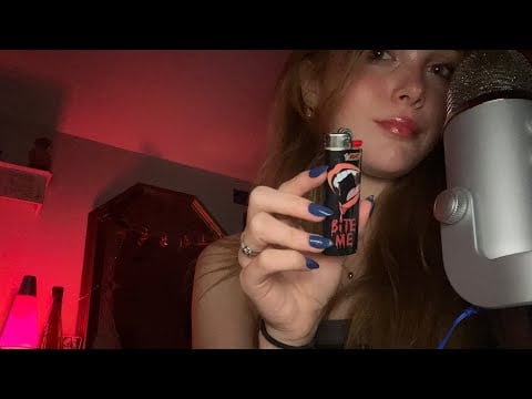 asmr whisper ramble + random triggers
