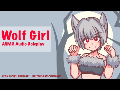 Wolf Girl Tends To Your Wounds | Monster Girl ASMR Roleplay (F4A, cozy fire, fluffy, cleaning) ♥