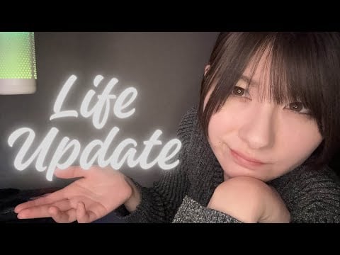 【ASMR】Conversando sobre a Minha Vida | Tapping sounds, Soft spoken, Keyboard sounds |【PT-BR】