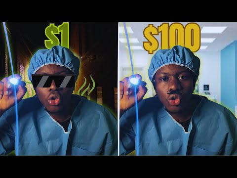 ASMR $1 Doctor VS $100 Doctor