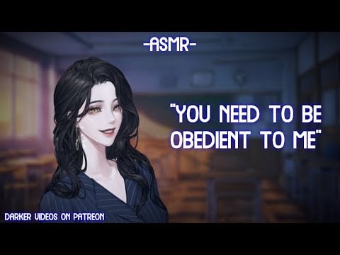 [ASMR] [ROLEPLAY] ♡dom teacher, teaches you obedience♡ (binaural/F4A)