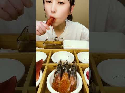 🦐🔥🍚💥🤤 Boiled seafood mukbang full bite ASMR! #BoiledSeafood #해물파티