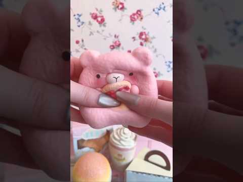 ASMR sticky tapping squishy treats 🍰🧁 #asmr #squishy #relaxation #forsleep