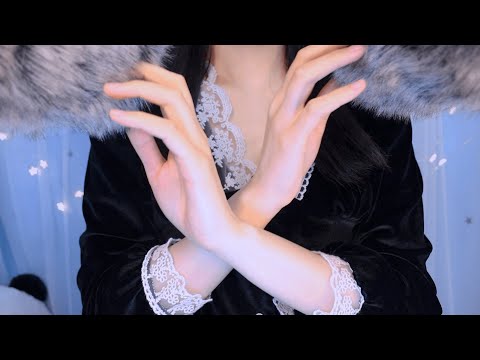 ASMR Inaudible Whispering to Fall Asleep (ear massage, personal attention, brushing etc.) 囁き