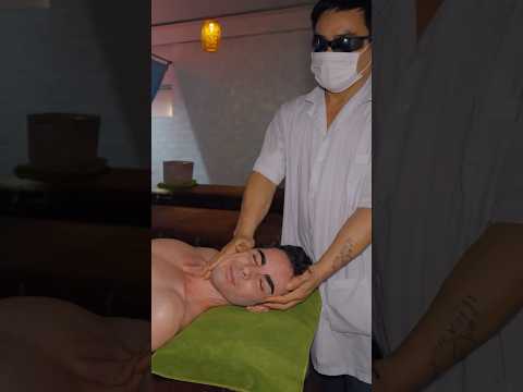 ASMR: Painful Blind Back Neck Shoulder Massage #shorts