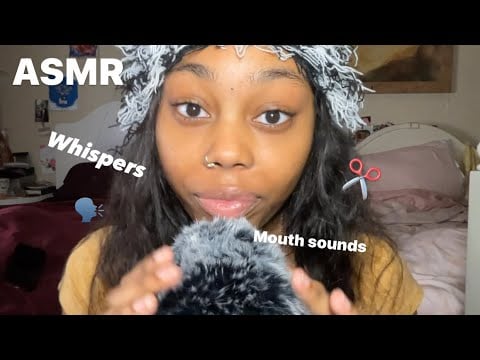 ASMR| Up Close Mouth Sounds🗣️ & Personal Attention✂️ +rambling💓