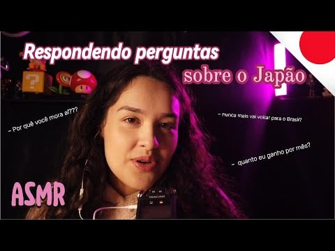 🇯🇵 Minha vida no Japão ~ Perguntas e Respostas em ASMR