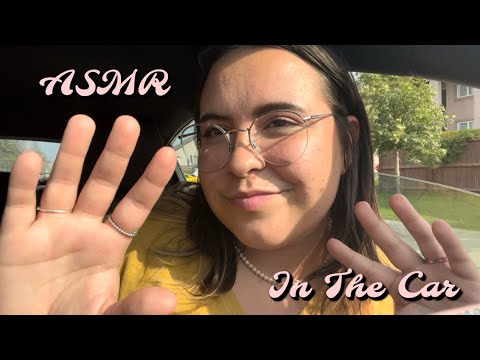 Fast & Aggressive ASMR In The Car Tapping, Scratching & Whispering