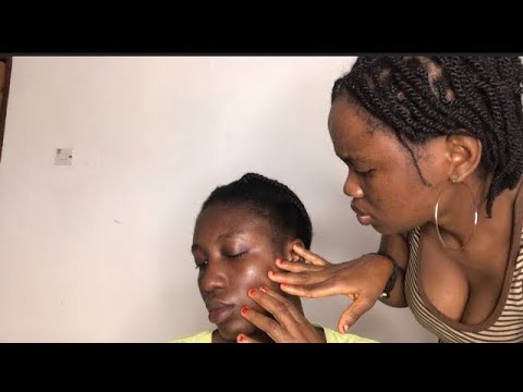 ASMR RELAXING FACE TOUCHING AND NITPICKING FOR DEEP SLEEP 😴 