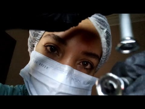 ASMR caseiro: Removendo seu dente do siso com gatilhos muito relaxantes🦷💤