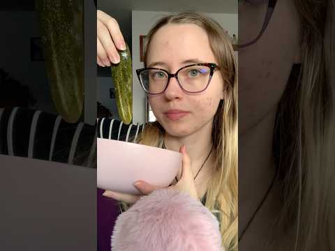 Eating a Pickle Mukbang ASMR #asmr #shorts