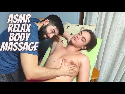 ASMR RELAX TURKISH MASTER MASSAGE - ASMR chest,abdominal,leg massage