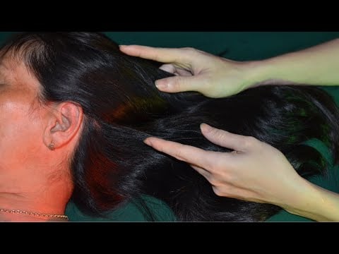 ASMR Hair Check, Hair Brushing, Hair Play, Hair Comb Relaxing For Sleep