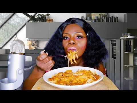 Calming Comforting Dinner Treats Snacks ASMR Eating Sounds