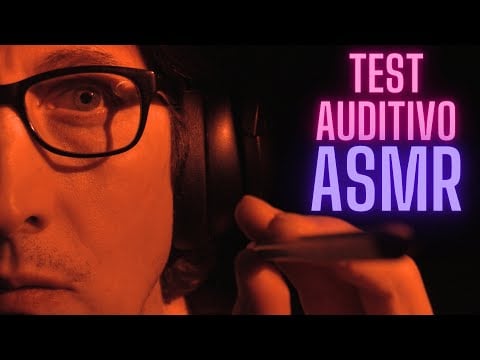 ASMR ⎜TEST AUDITIVO (TRIGGERS + ININTELIGIBLE)