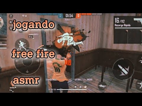 ASMR FF - JOGANDO FREE FIRE