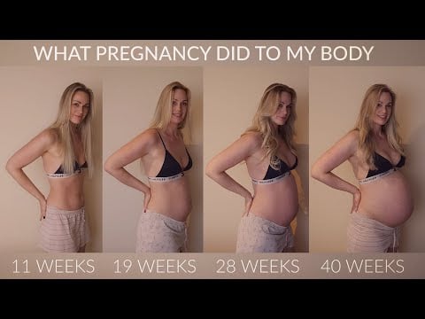 Pregnancy Transformation Month by Month | ASMR Piano Music