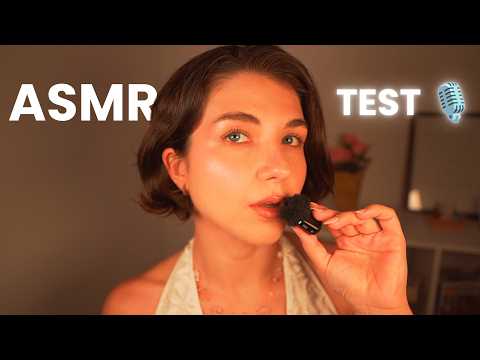 ASMR Probando un NUEVO Micrófono de DJI🎙️¿Suena Bien para ASMR?