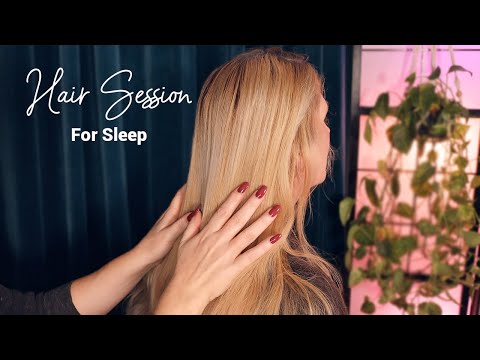 ASMR Hair Session in the RAIN ☔️