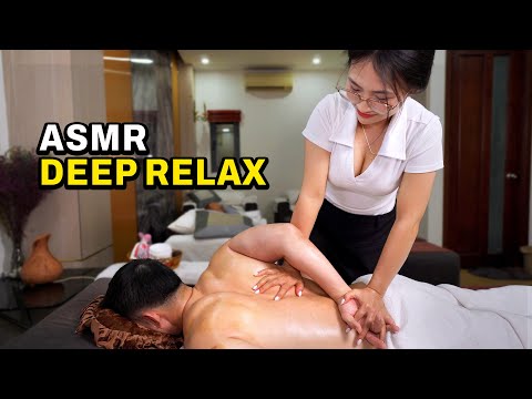 Her Hands Are Next Level – ASMR Foot & Back Massage for Deep Relaxation