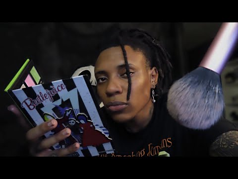 ASMR Boy Online Does Your October Makeup | Anxiety Reducing