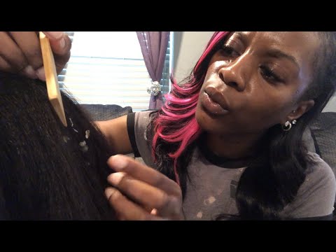 ASMR 💆🏽‍♀️ Girl in the Back of the Class Checks Your Scalp Roleplay