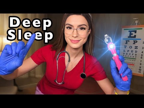 ASMR Nurse Exam In Bed 🩺 Soft Spoken Medical Roleplay