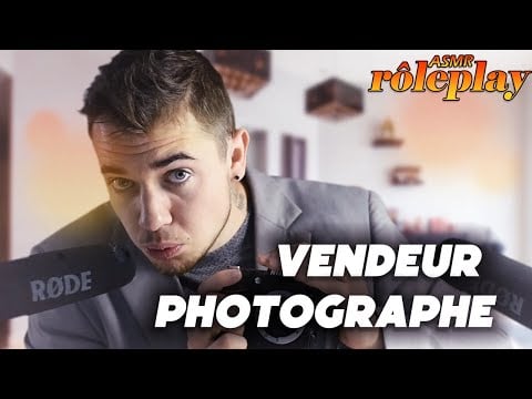 📷 ASMR roleplay fr :Vendeur Photographe 📷
