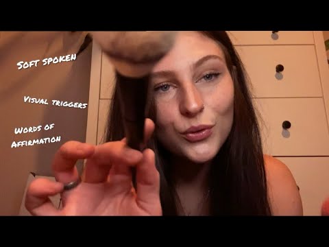 ASMR | big sister does your makeup🤍