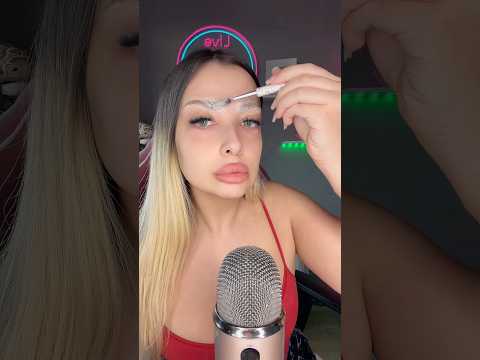 Kaşlarımı açalımm ✨ #shorts Türkçe ASMR #asmr