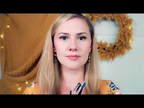 Eyebrow Mapping • ASMR • Whisper • Gloves • Tweezers • Trim • Threading