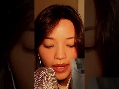 Sleep ASMR triggers with whispering, tapping, and relaxation sounds 🌌💤 #asmr #sleep #tingles