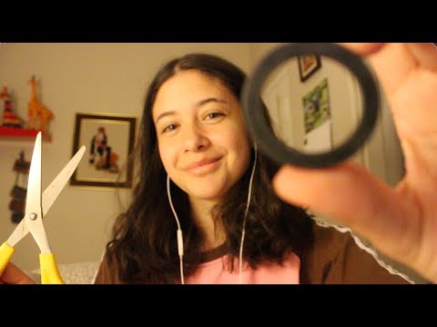 ASMR Negative Energy Plucking, Face exam + Face touching, Personal Attention, etc.