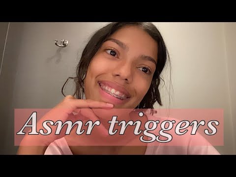 Ambers ASMR ~ helping you relax & sleep 💤 late night ASMR (apple mic)  ***random triggers***